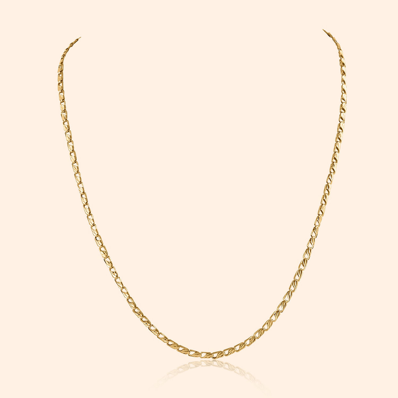Orven Gold Chain By Indriya - Aditya Birla Jewellery