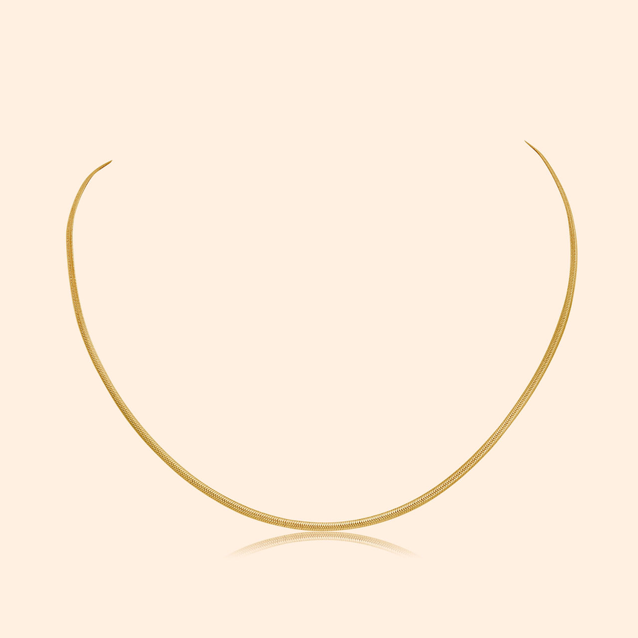 Gilded Path Gold Chain By Indriya - Aditya Birla Jewellery