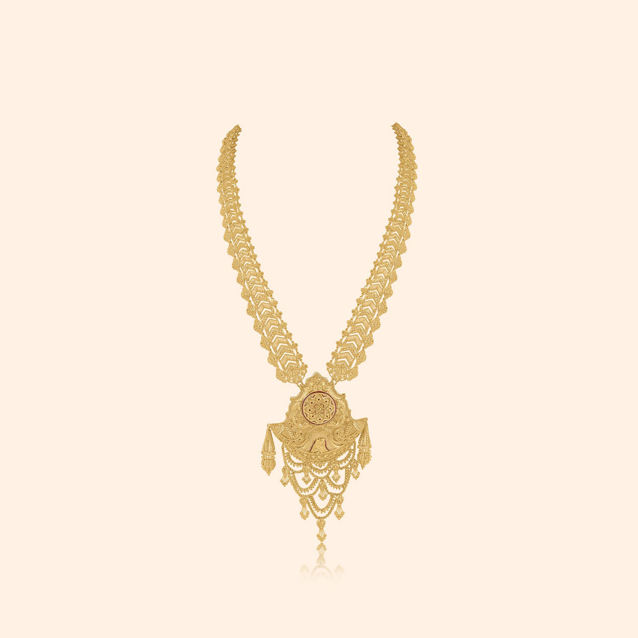 Sita Haar Gold Long Necklace