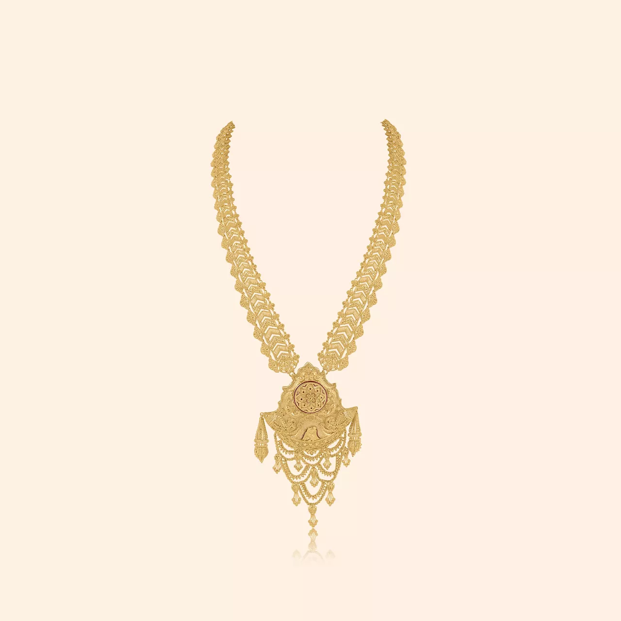 Sita Haar Gold Long Necklace