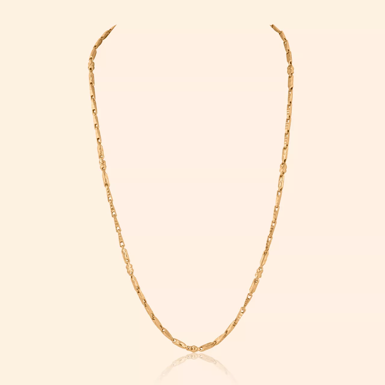 Bharvion Gold Handcrafted Chain