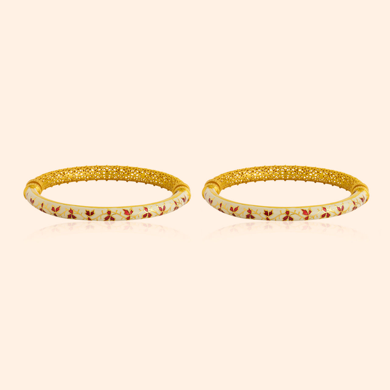 Weightless gold bangles sales
