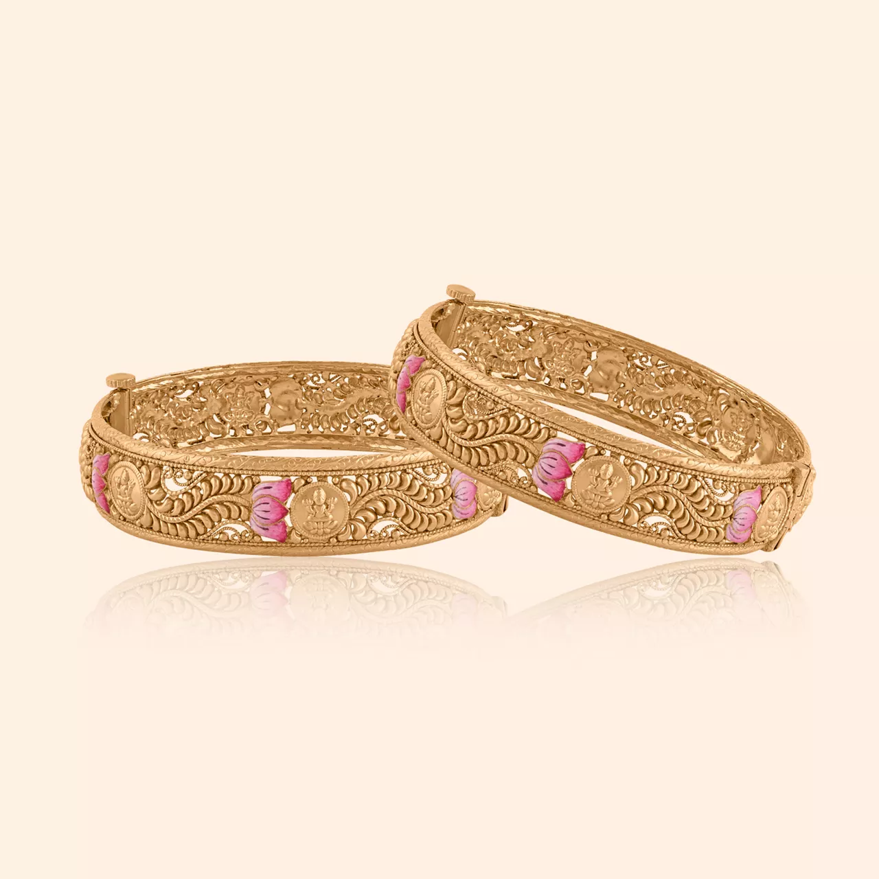 Mahashri Padma Gold Bangle