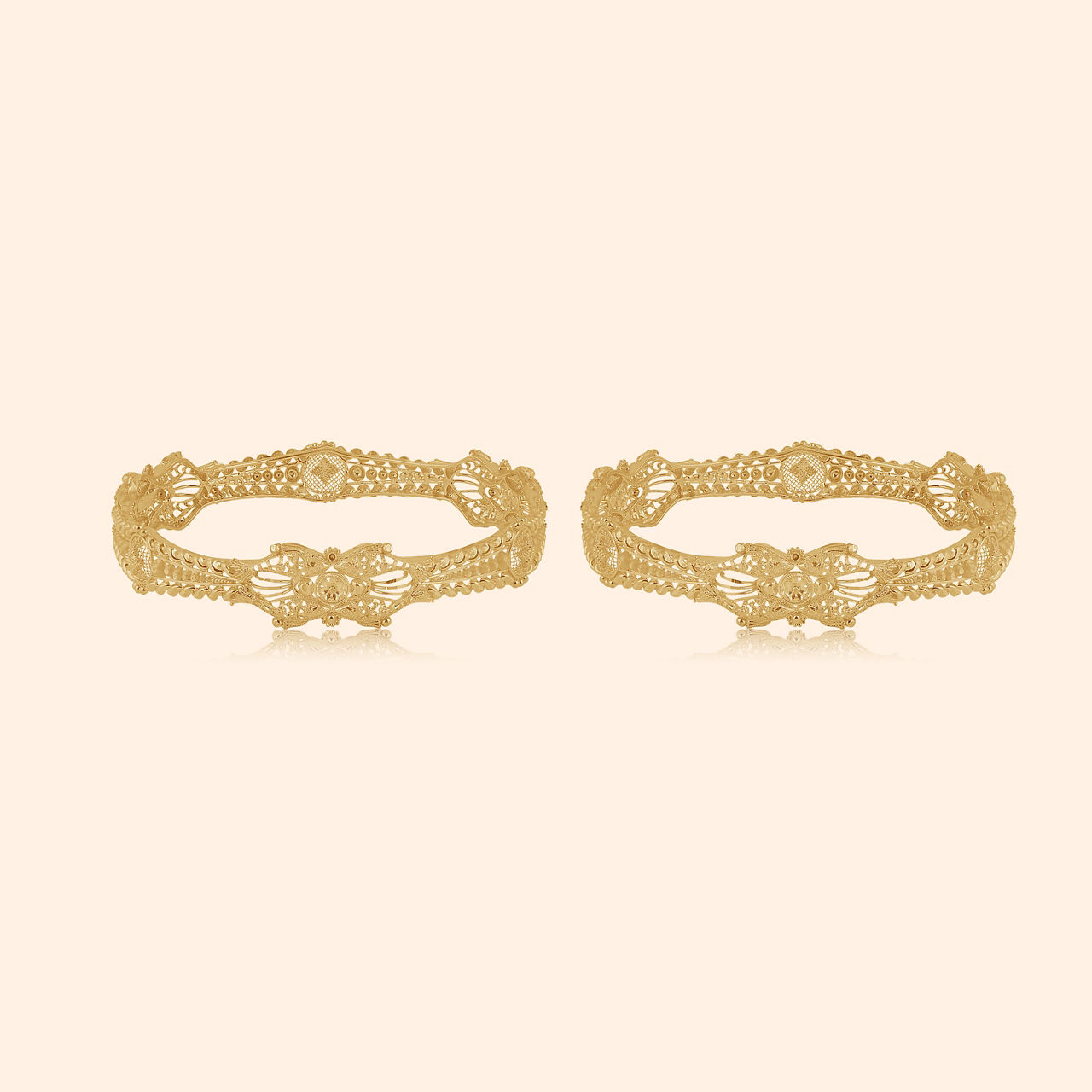 Pushpadya Gold Bangle