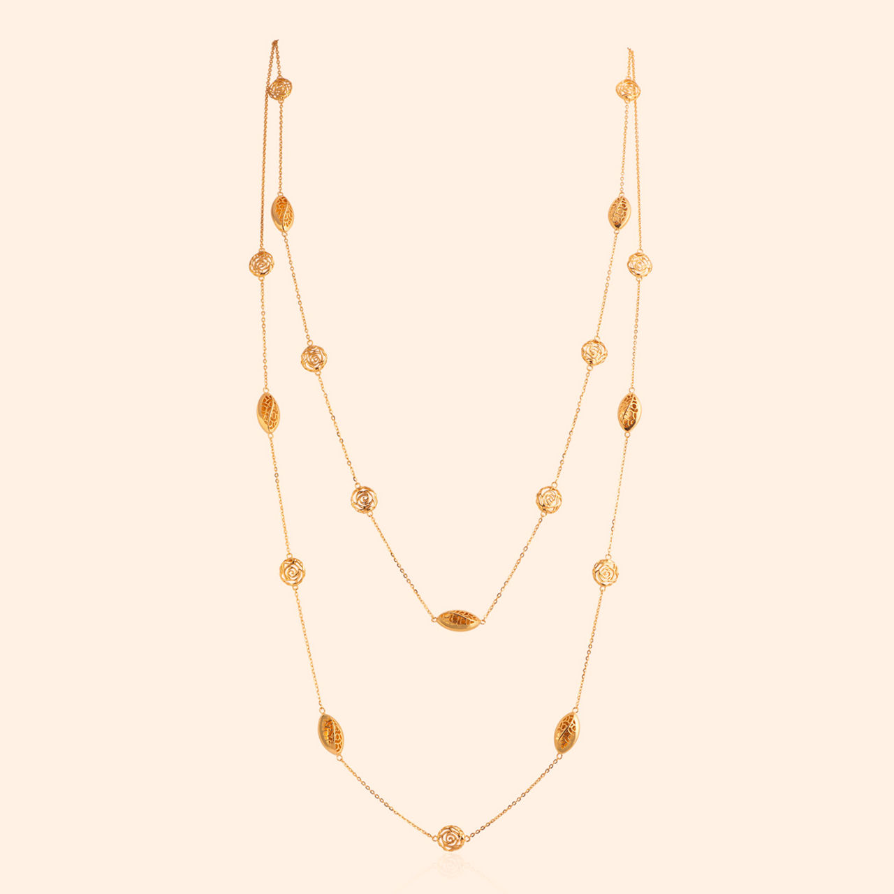 Radha Gold Chain By Indriya - Aditya Birla Jewellery