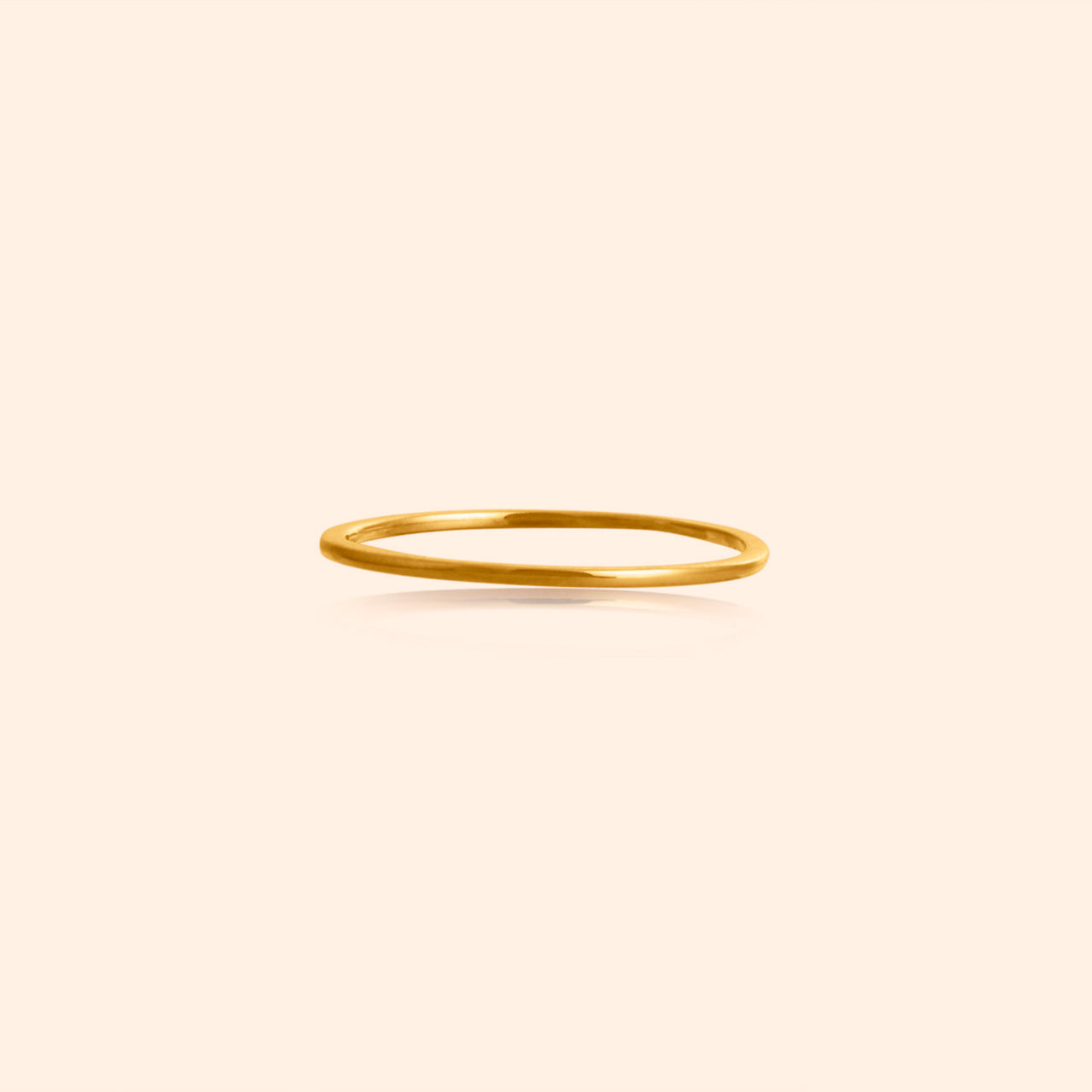Lilienne Gentle Gold Ring By Indriya - Aditya Birla Jewellery