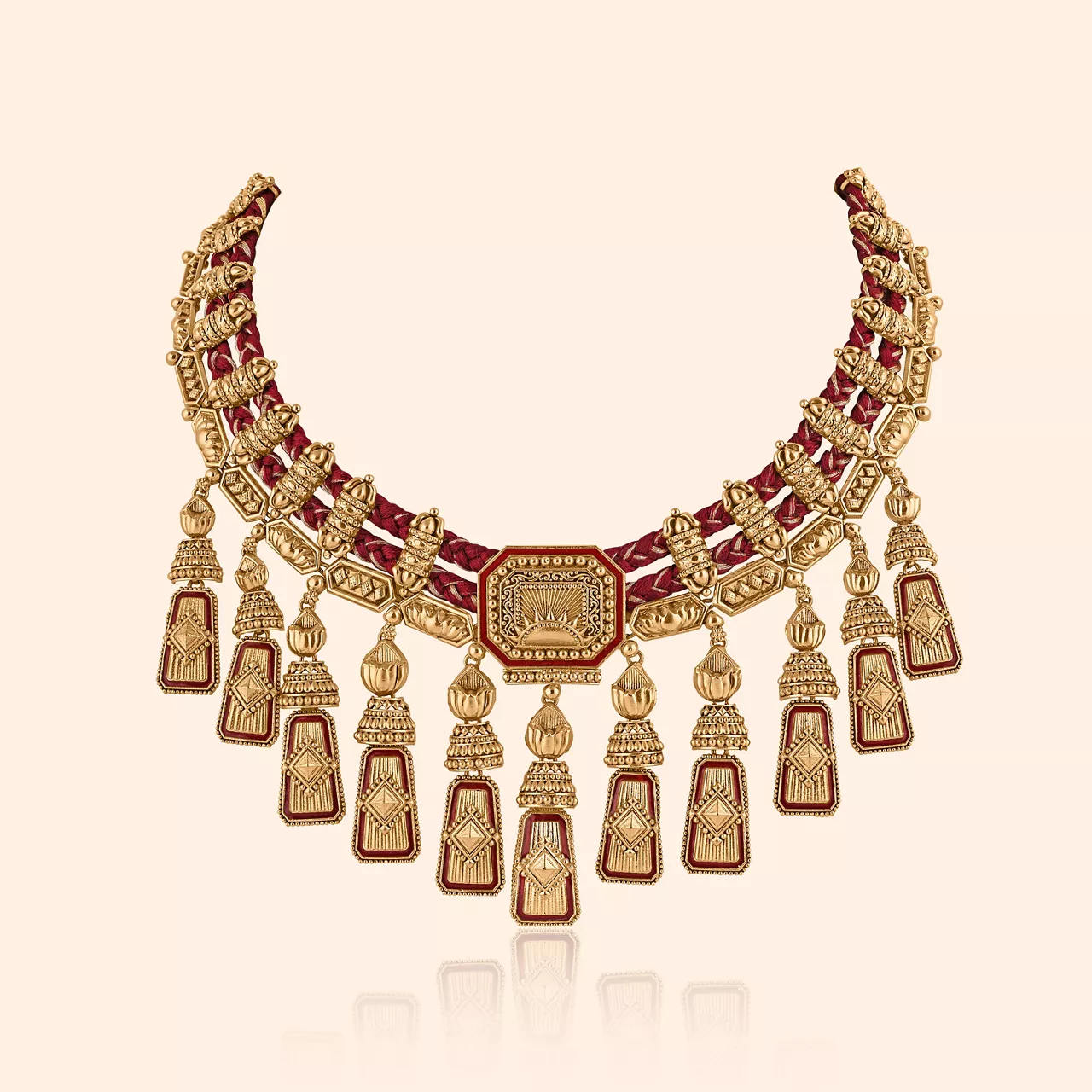 Sunray Majesty Gold Necklace