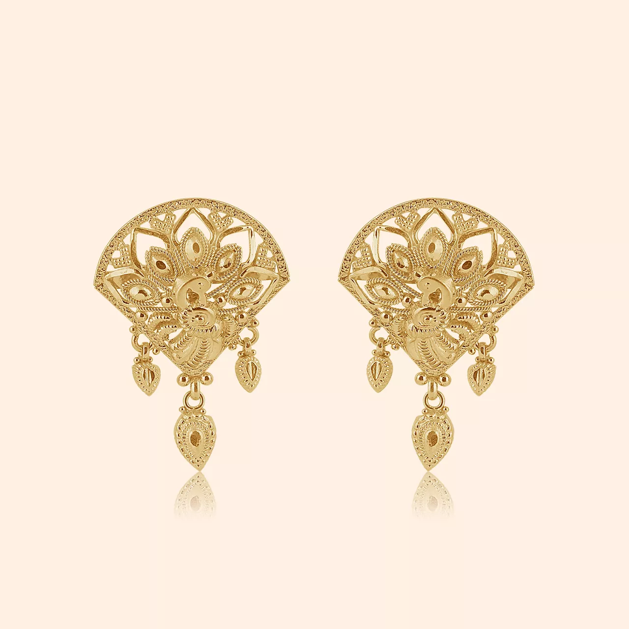 Mayur Neeraja Gold Drop Earrings