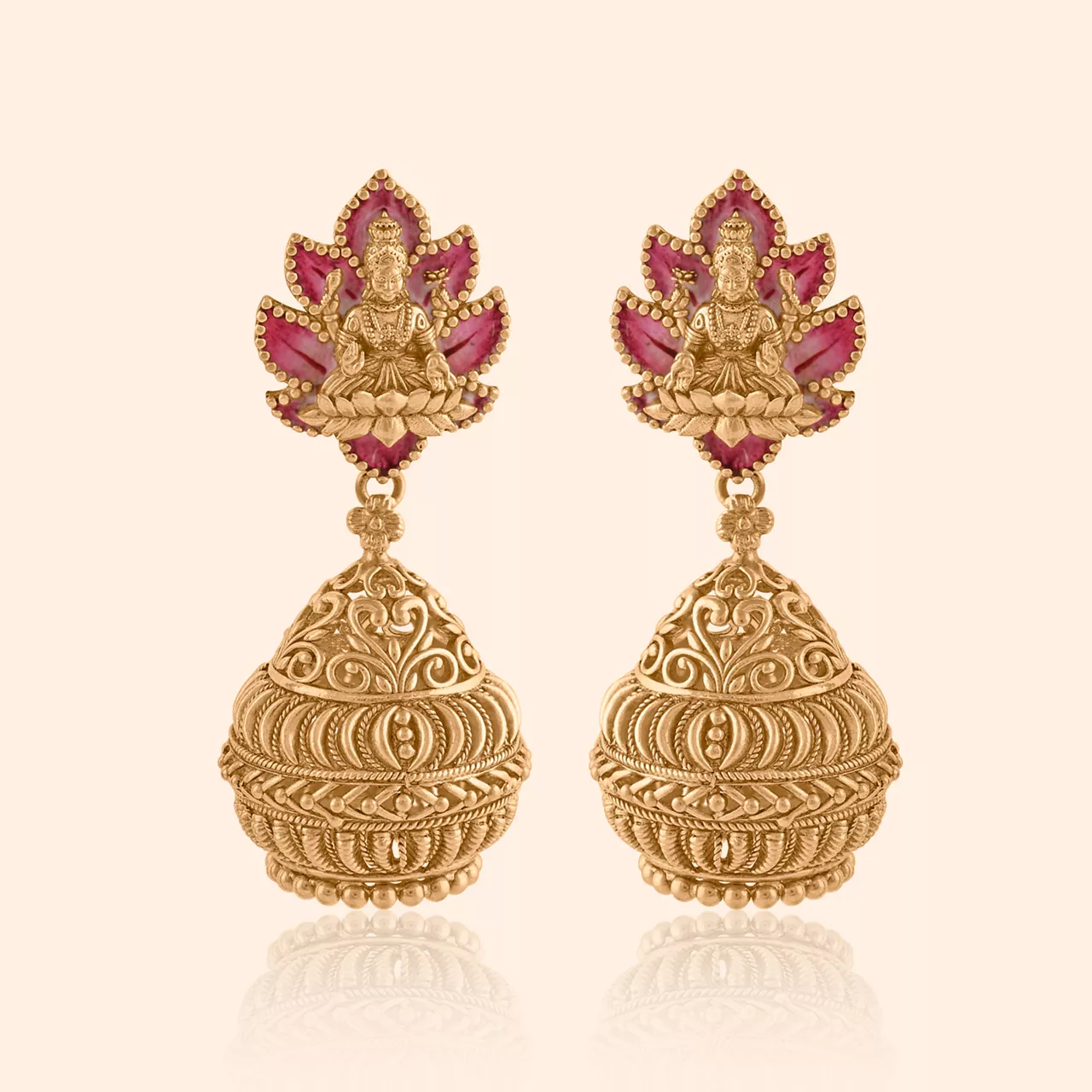Roshika Gold Drop Earrings