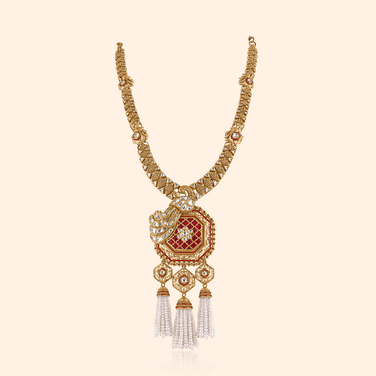 Mayurbagh Gold Necklace