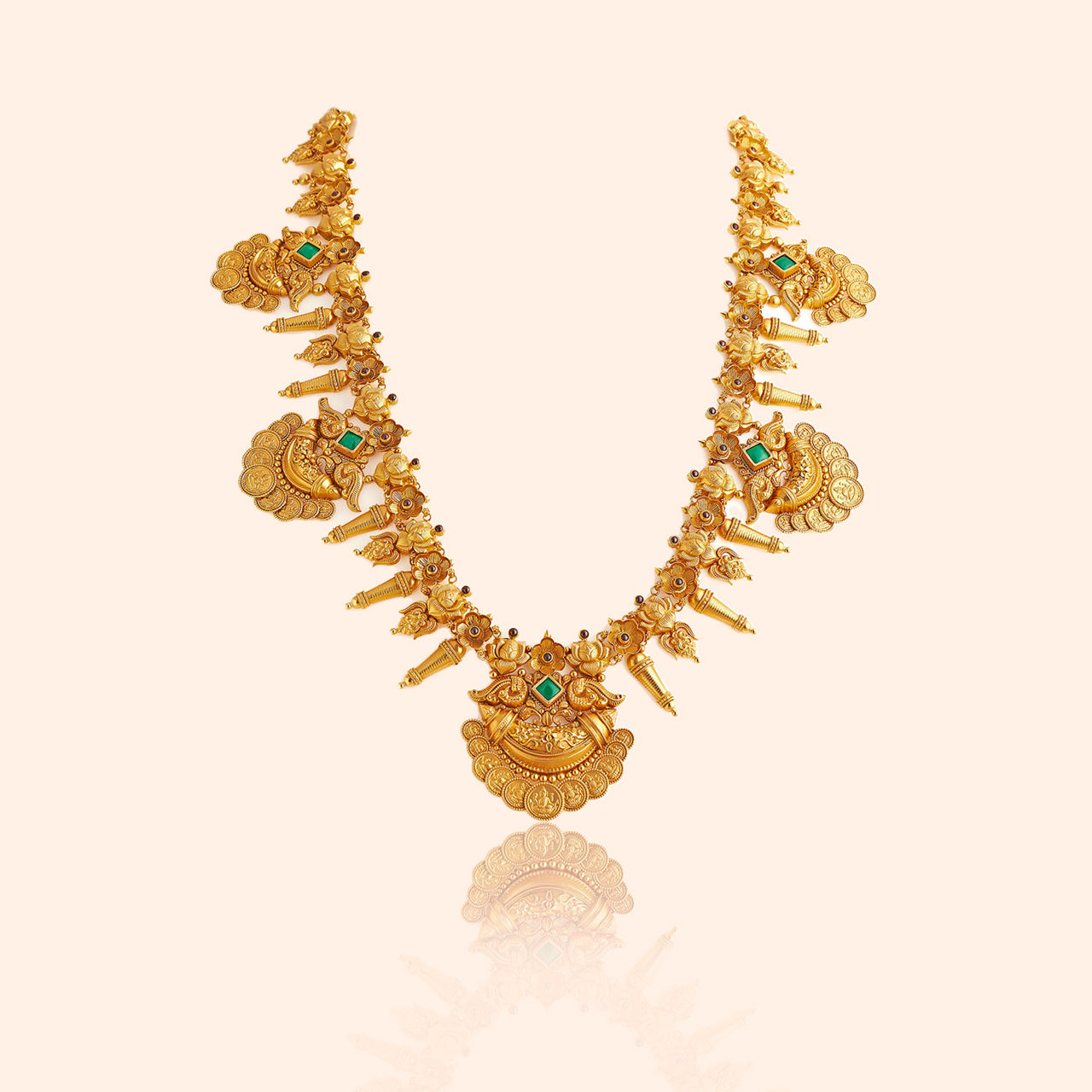Hansa Gold Bridal Necklace