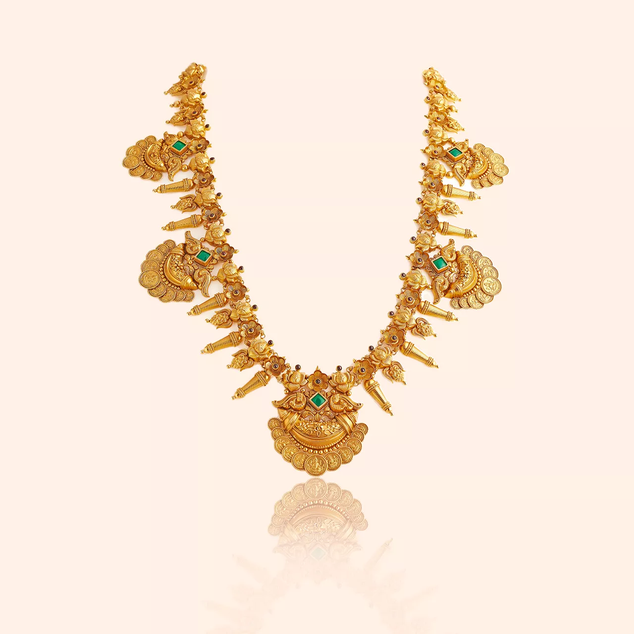 Hansa Gold Bridal Necklace