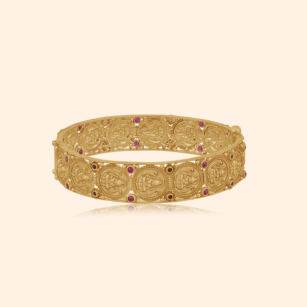 Devryanta Gold Lakshmi Bangle