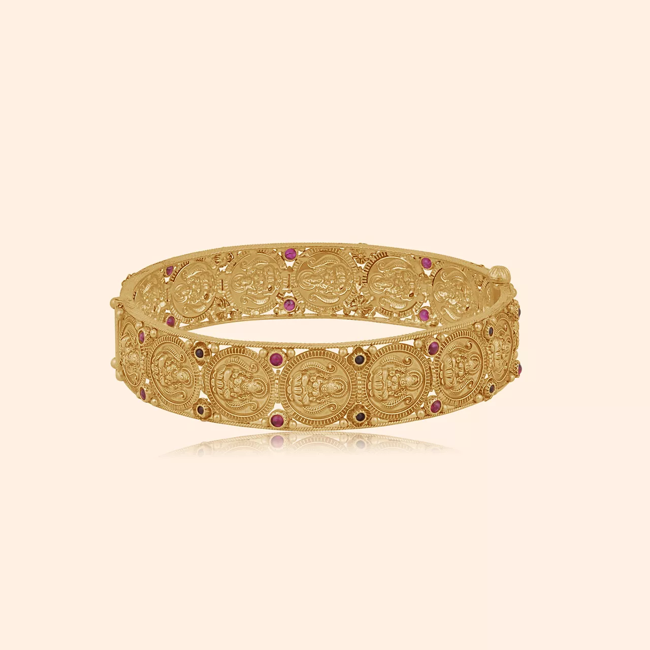 Devryanta Gold Lakshmi Bangle
