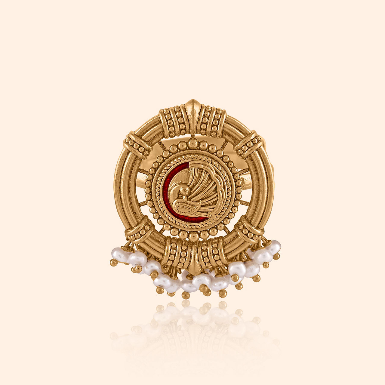Mayura Priya Gold Finger Ring