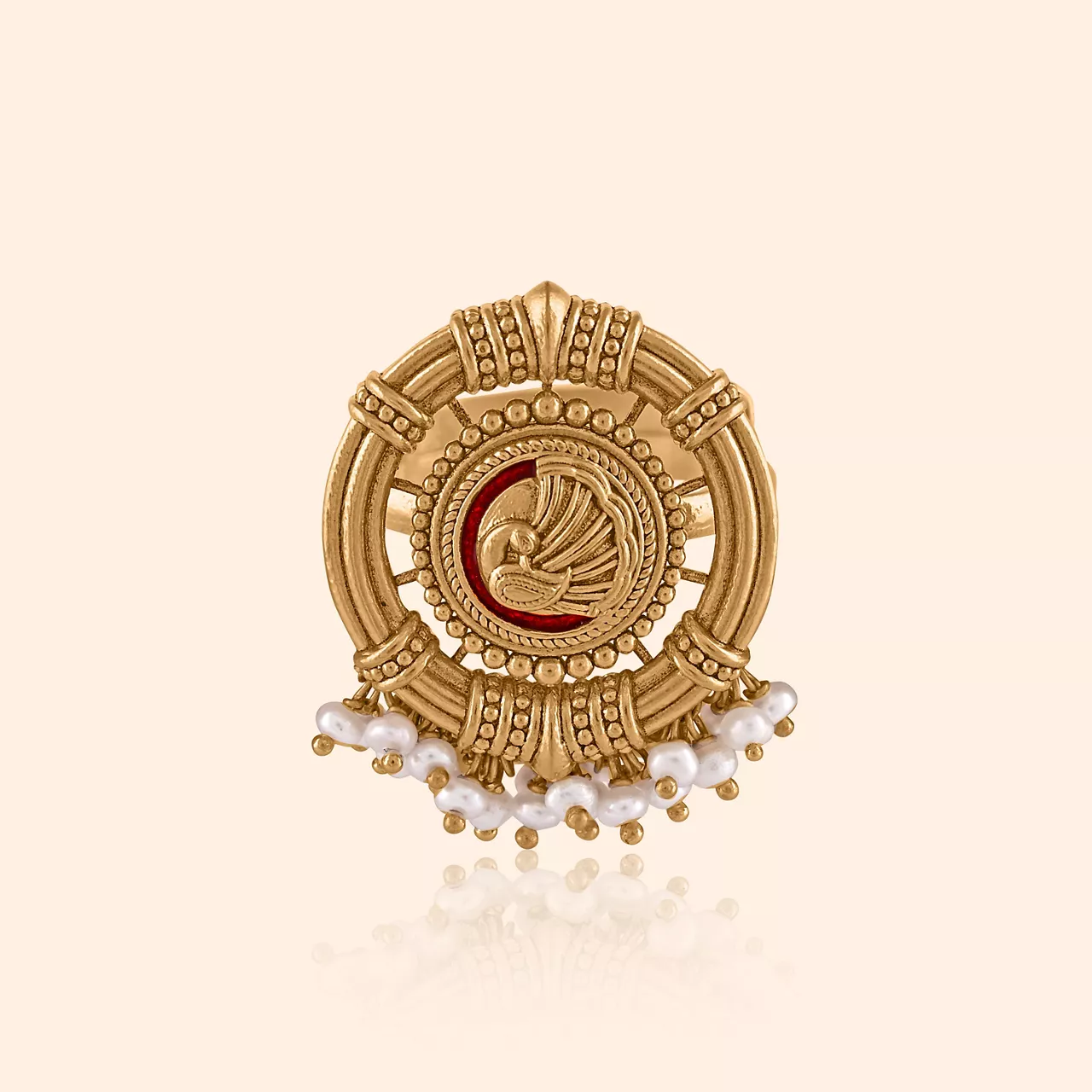 Mayura Priya Gold Finger Ring