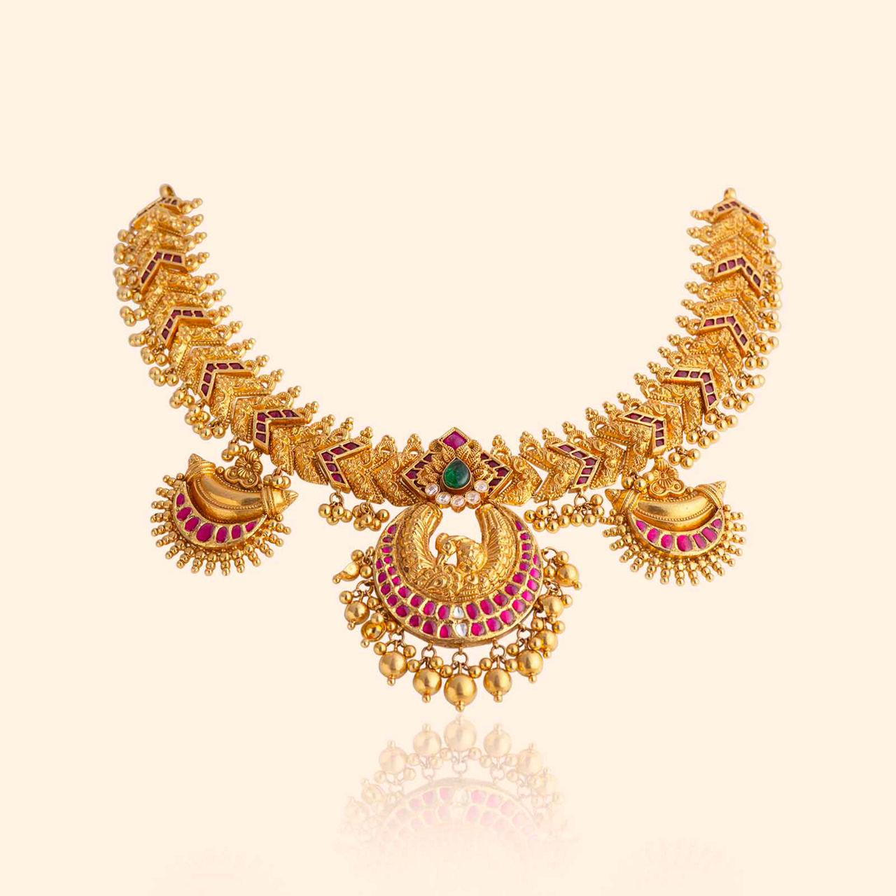 Khwaab Gold Bridal Necklace