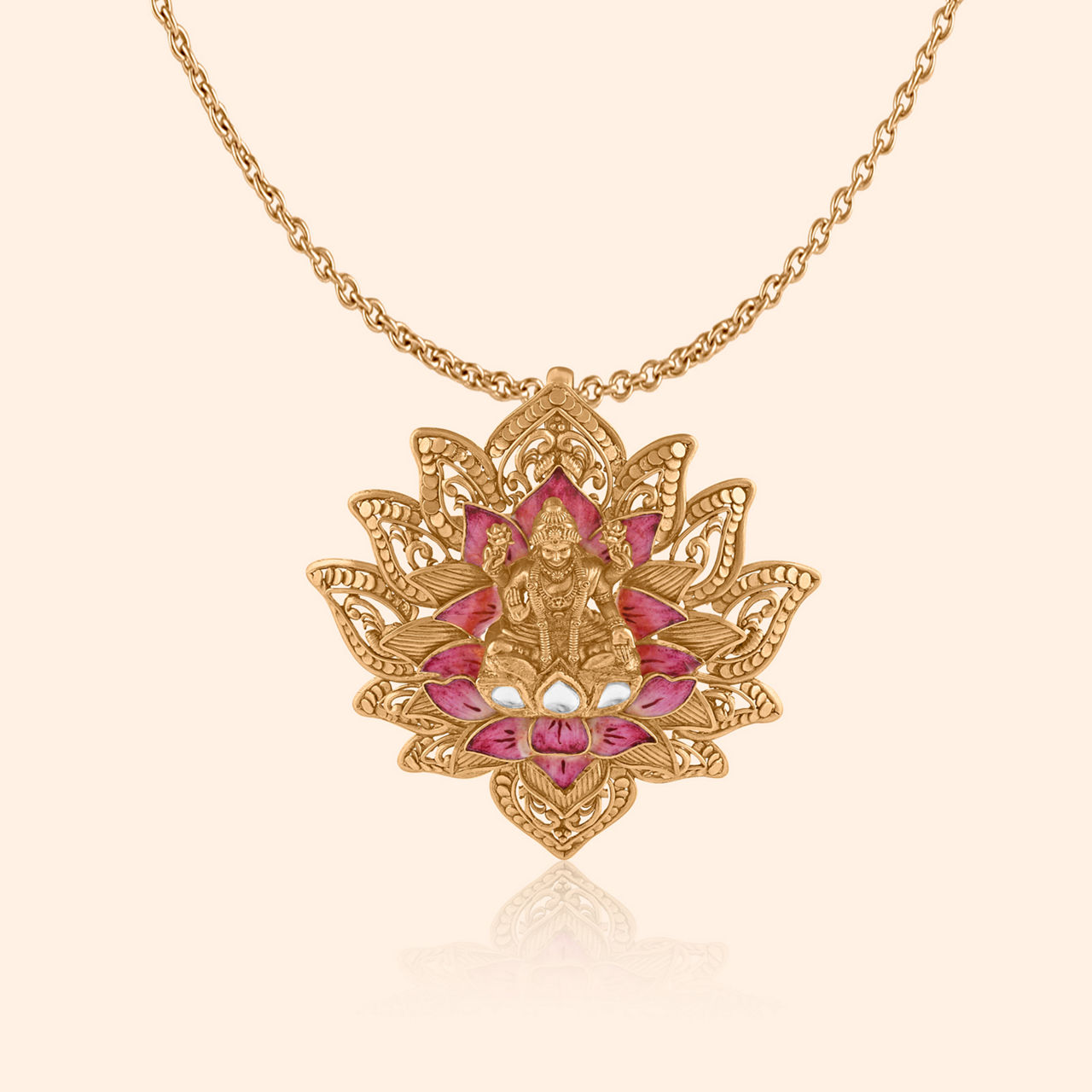 Prerika Gold Pendant