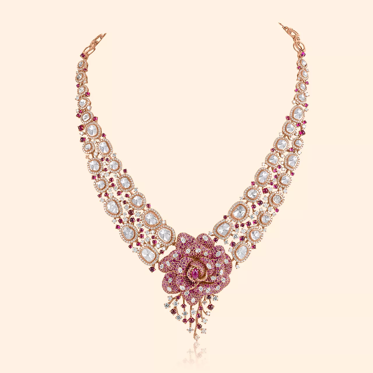 Gulposh Polki Necklace