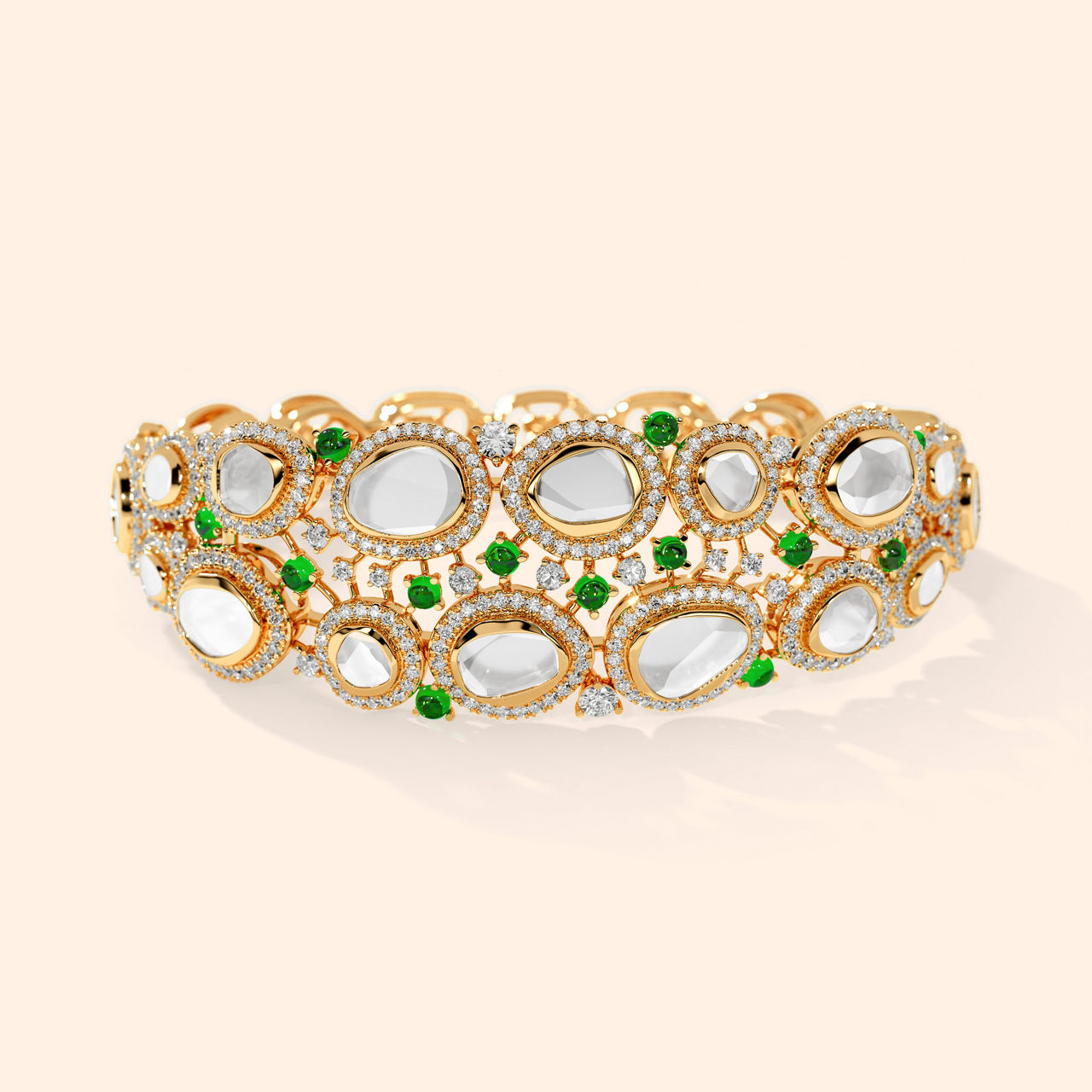 Swarnima Polki Bangle