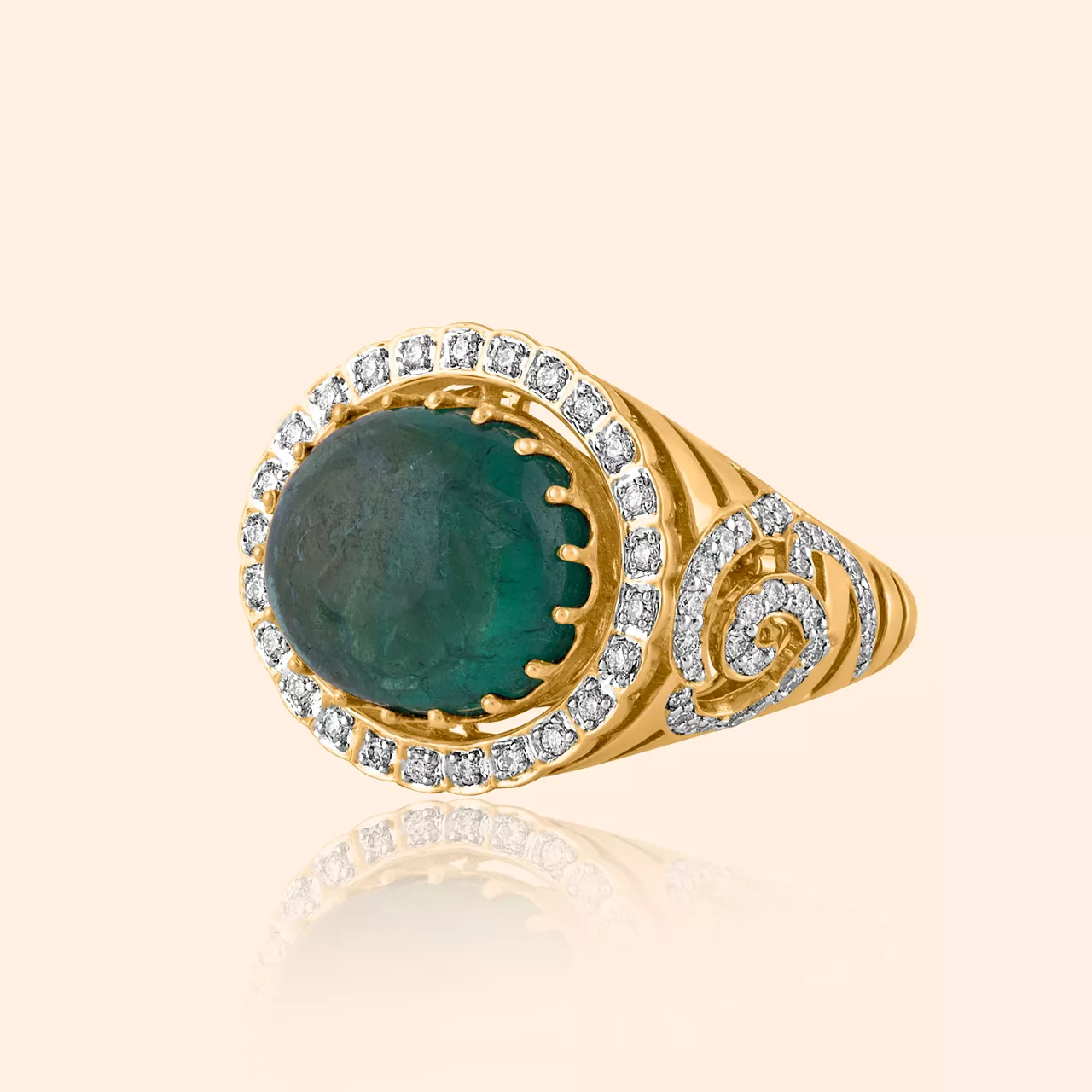 Divyanjali Diamond Gold Ring