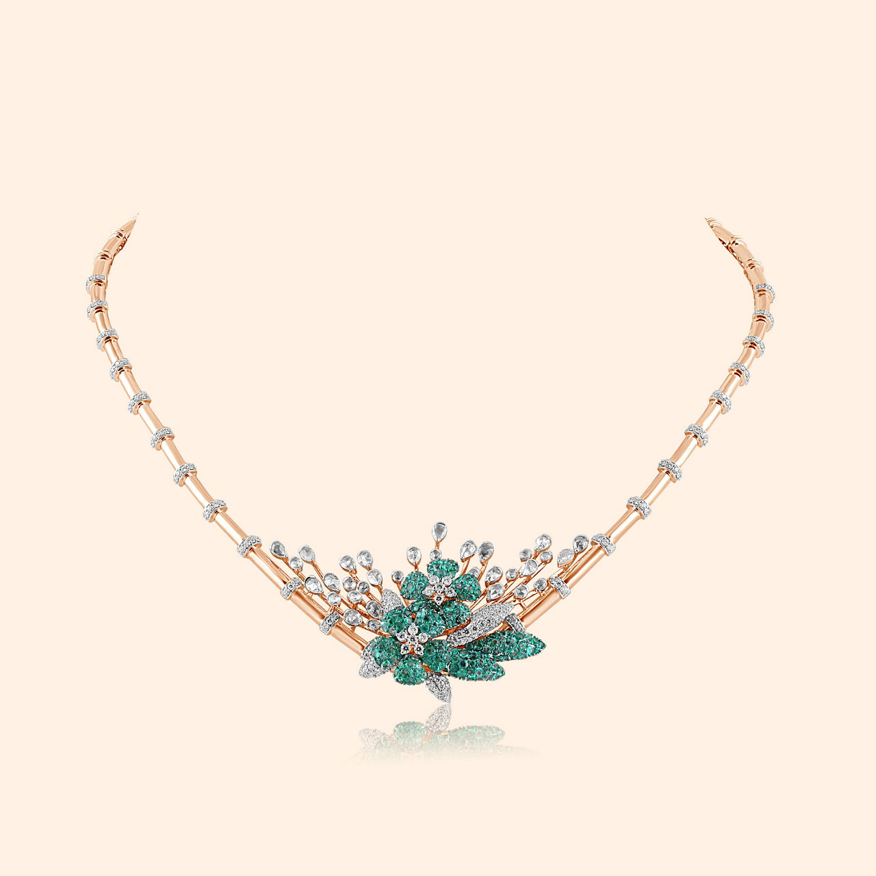 Aaralyn Verdure Diamond Necklace