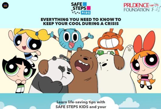 Visit SAFE STEPS Kids website