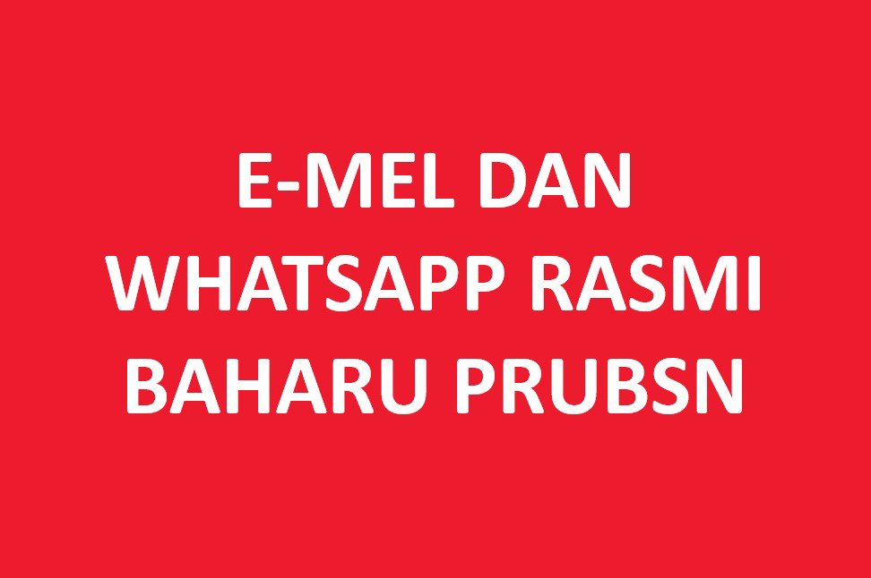 New Official Email and WhatsApp Channel