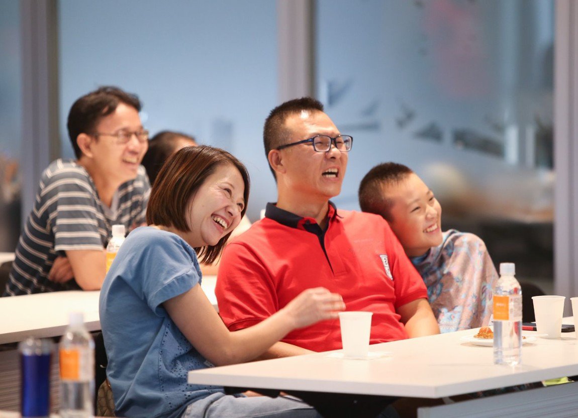 幸福 從家開始 與孩子同在