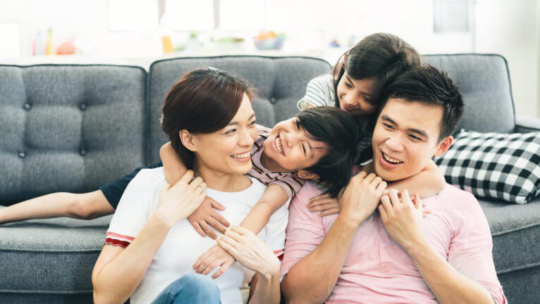 family with kids