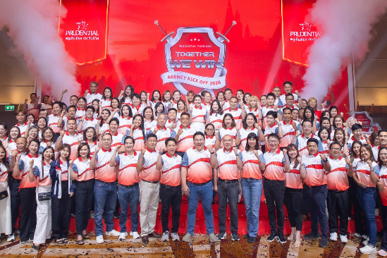 พรูเด็นเชียล ประเทศไทย จัดงาน Agency Kick Off 2026: Together We Win