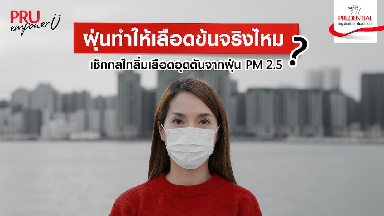 ฝุ่น PM 2.5 ทำให้เลือดข้นจริงไหม