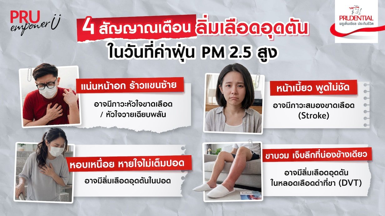 ค่าฝุ่น PM 2.5 สูงแน่นหน้าอกอันตรายไหม
