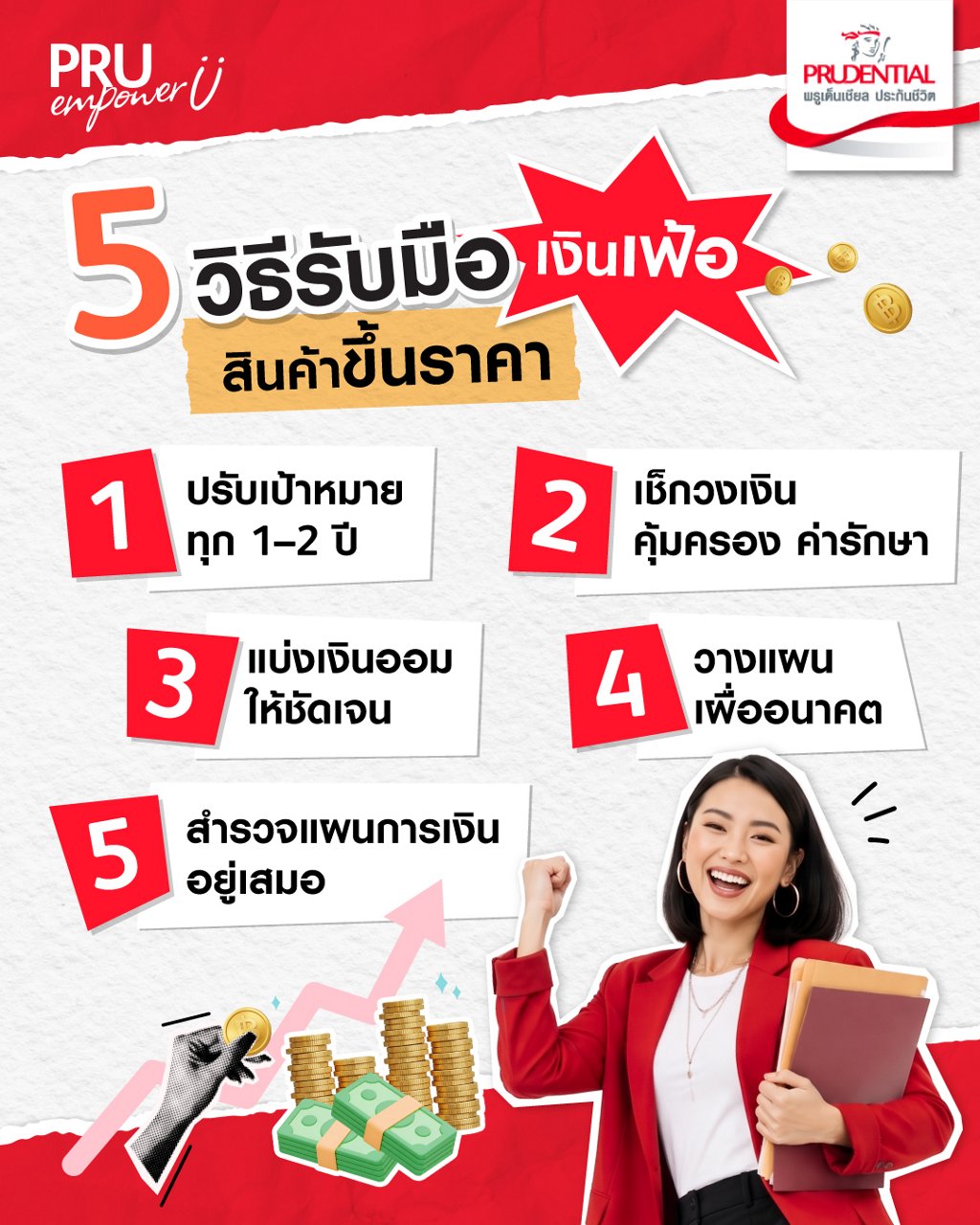 5 วิธีวางแผนการเงิน