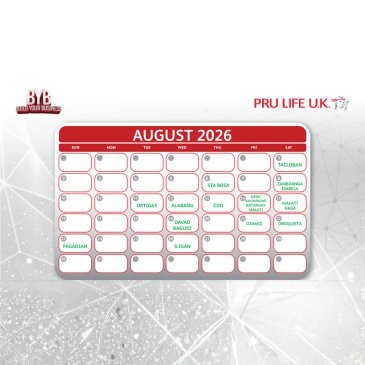 BYB Schedules