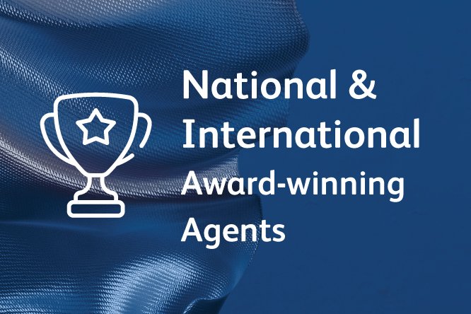 National & International Award-winning Agents