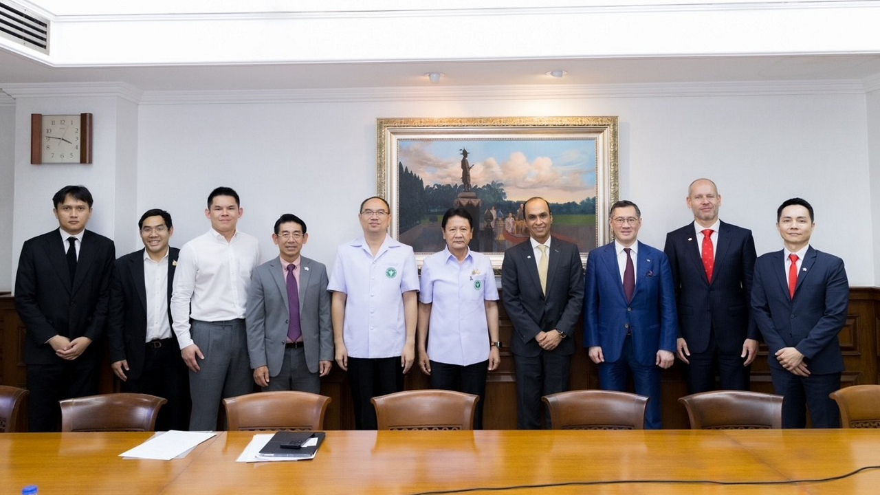 CEO Anil Wadhwani and Thailand's Minister of Public Health discuss healthcare sustainability and long-term system resilience