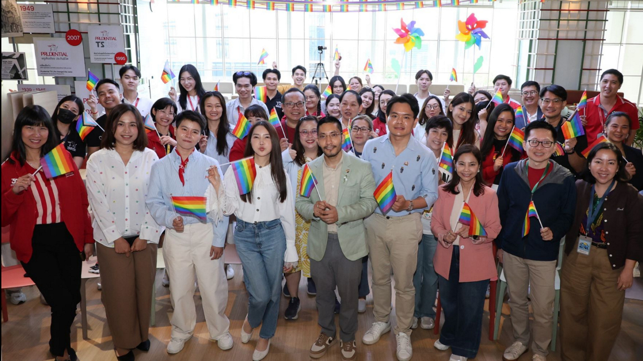 พรูเด็นเชียล ประเทศไทย พร้อมด้วยพนักงานของบริษัทฯ ร่วมจัดกิจกรรม Pride Month ประจำปี