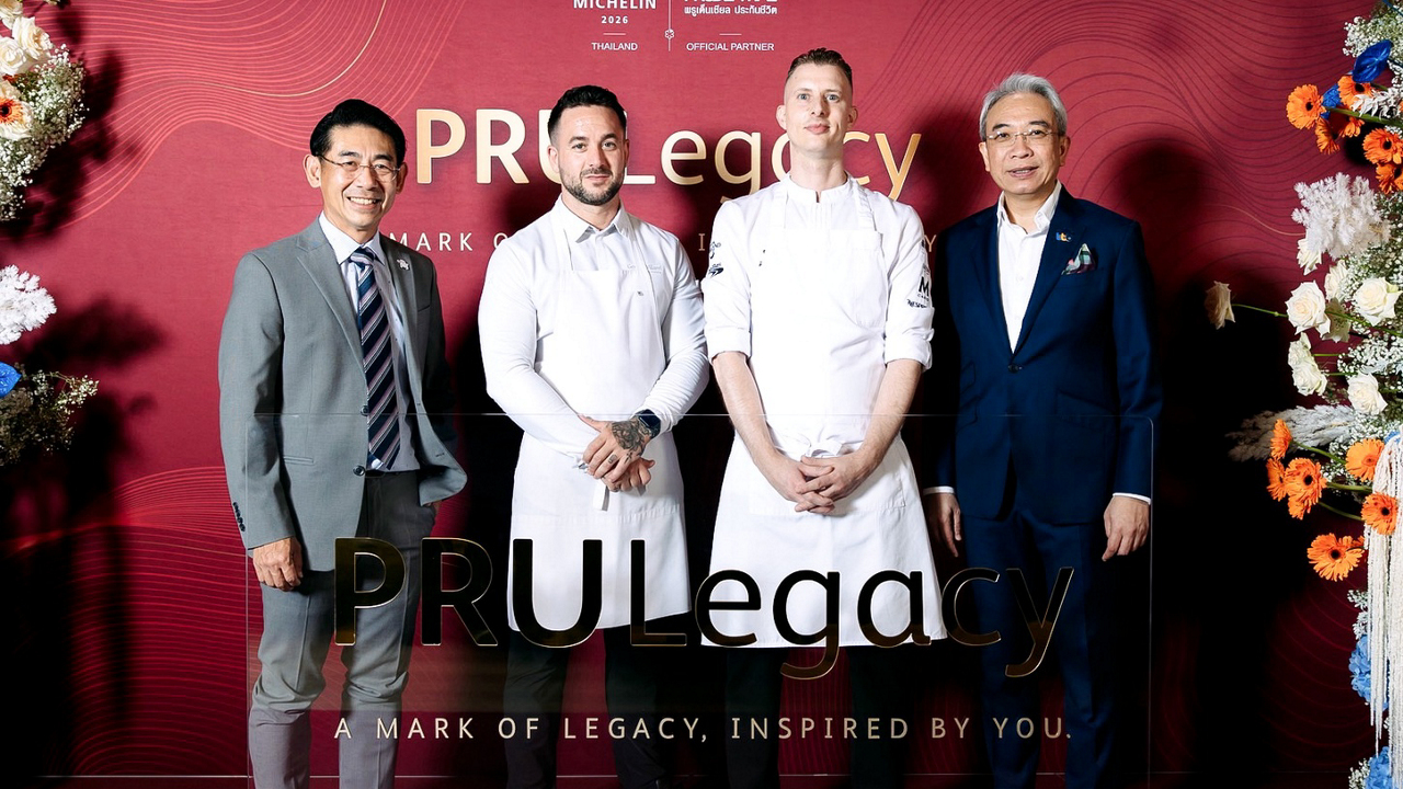 Prudential Thailand, partnered with MICHELIN Guide Thailand to host "A Mark of Legacy, Inspired by You"