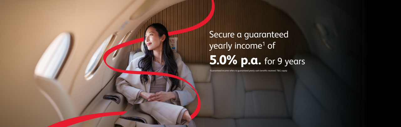 PRUAssure Income hero banner