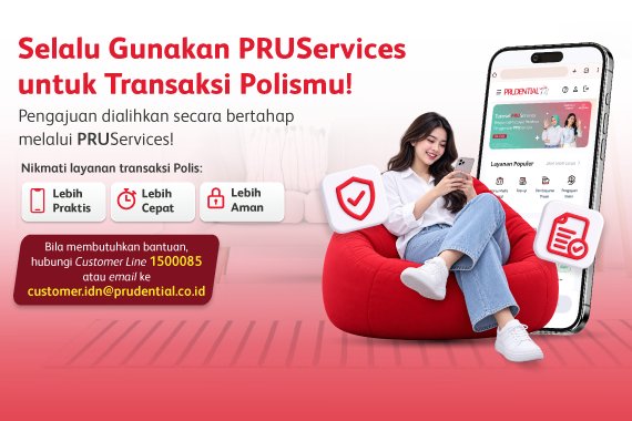 Pengalihan layanan polis ke PRUServices