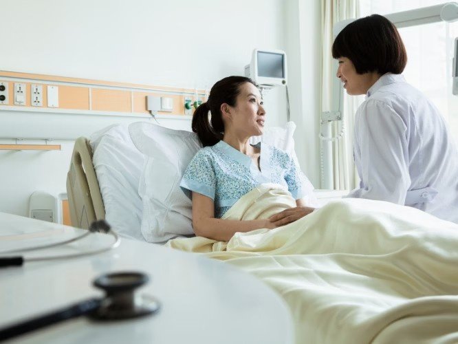 patient and doctor