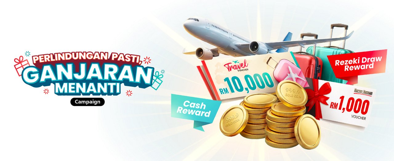 Perlindungan Pasti Ganjaran Menanti Campaign