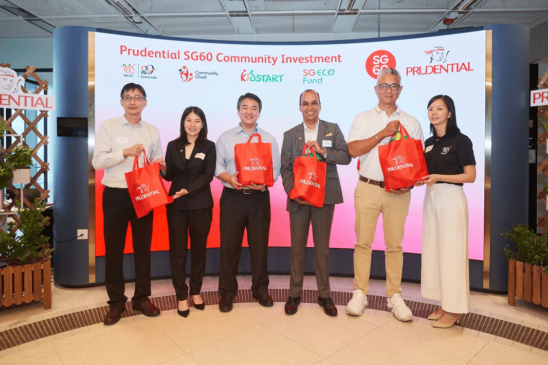 Prudential announces $880,000 community investment to celebrate SG60 and its move to Labrador Tower