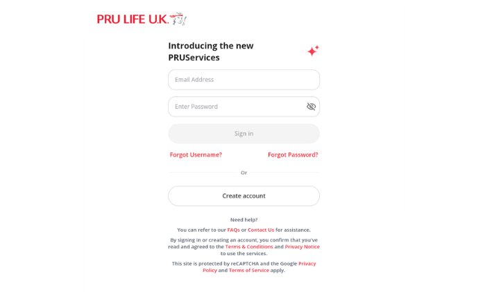 Step 1: Access the PruServices Website