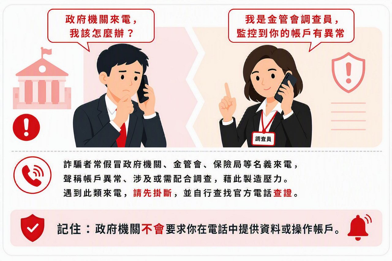 偽冒政府機關/金管會/保險局