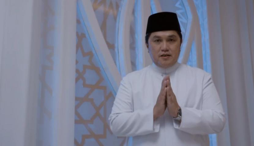 Erick Thohir Raih Penghargaan Tokoh Syariah 2022