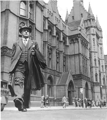 Man from the Pru publicity photograph (1949)