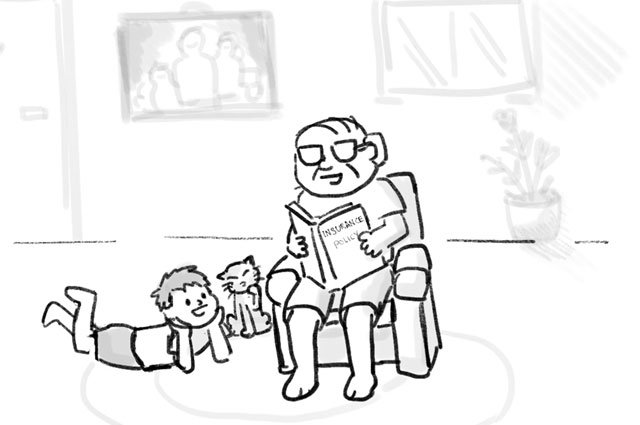 Imagine living in a world without insurance image