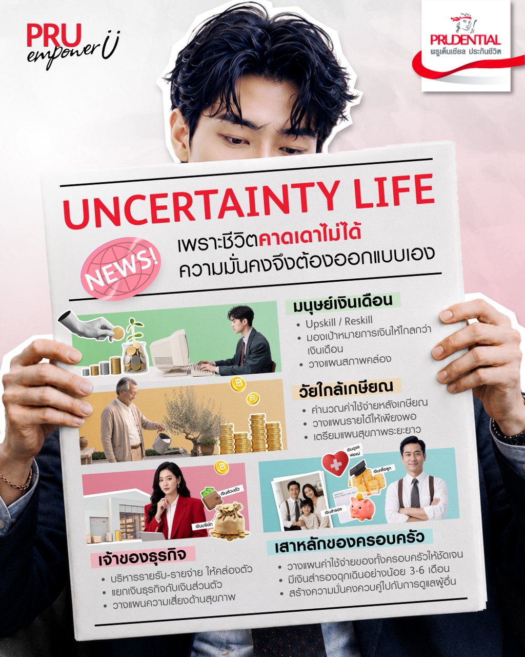เตรียมพร้อมรับมือความไม่มั่นคง